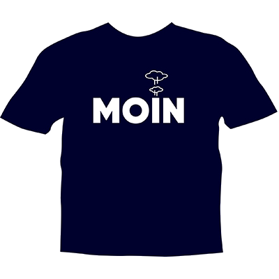 Shirt "Moin / Munter bleiben", Größe XXXL