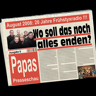 Papas Presseschau - Ausgabe 2 (7.1.2009 - 27.5.2009)